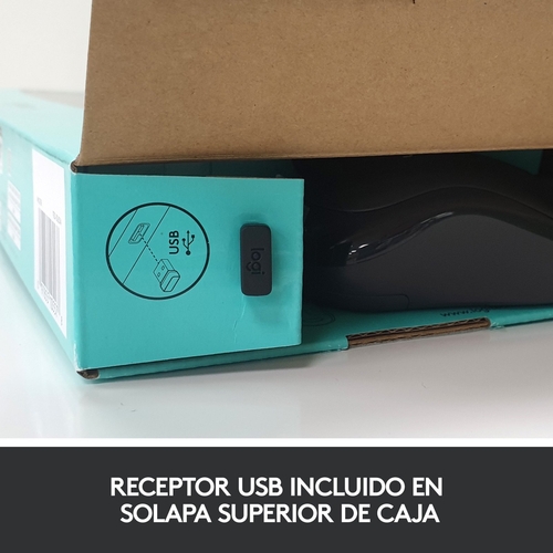 LOGITECH MK-270 Negro - Teclado + Ratón Inalámbrico