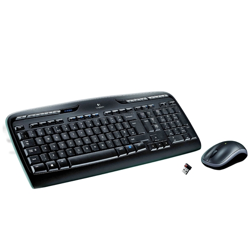 LOGITECH ML-330 Negro - Teclado + Ratón Inalámbrico