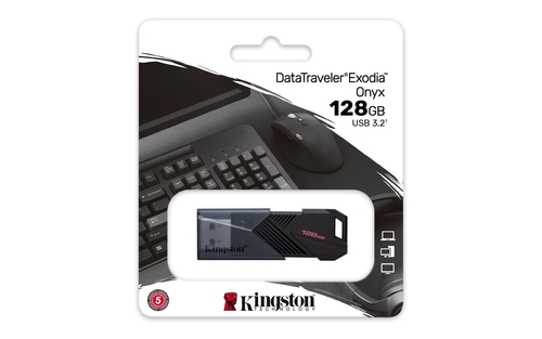 KINGSTON DATA TRAVELER EXODIA ONYX DTXON - Pendrive 128GB