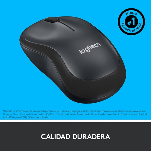 LOGITECH M220 Negro - Ratón Inalámbrico