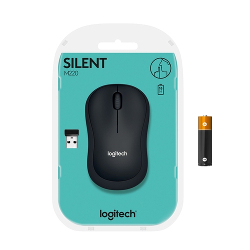 LOGITECH M220 Negro - Ratón Inalámbrico
