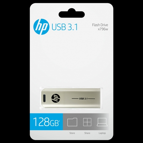 HP X796W 128GB - Pendrive Metal