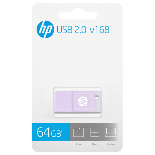 HP HPFD168P-64 Lila - Pendrive 64GB