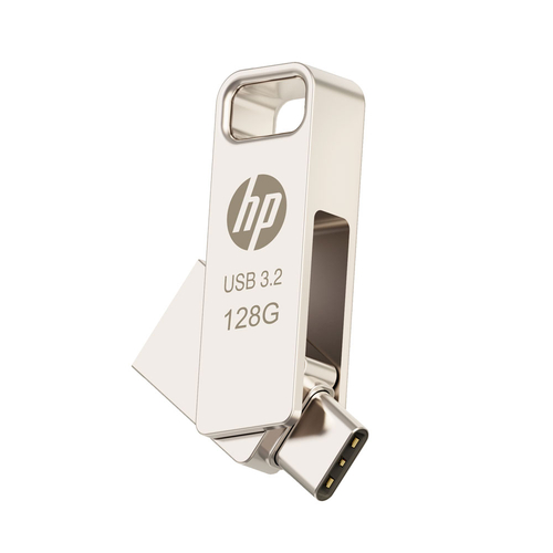 HP X206C 128GB - Pendrive Metal