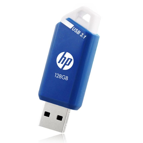 HP X755W 128GB - Pendrive Azul