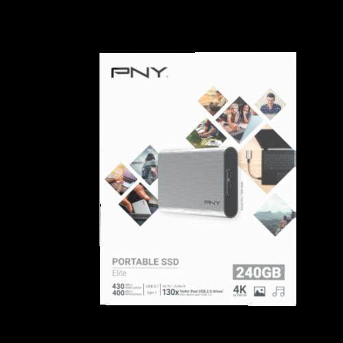 PNY PSD1CS1050S Plata - Disco Duro SSD 240GB