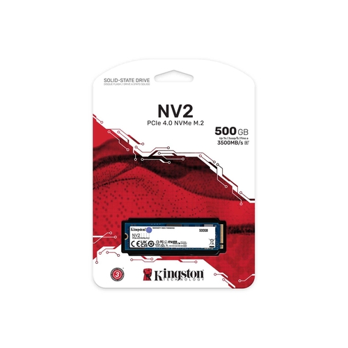 KINGSTON SSD NV2 PCIe 4.0 NVMe - Disco Duro 500GB