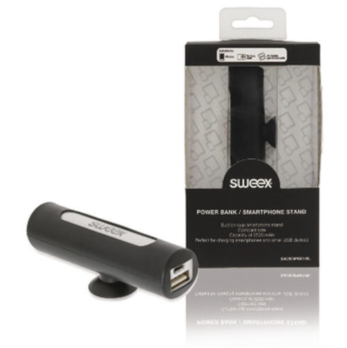 sweex SW2500PB001BL Negro - Powerbank 2500mAh