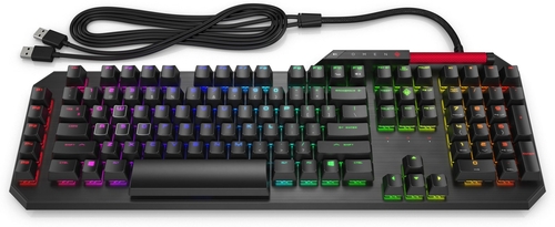 HP OMEN 1100 - Teclado Gaming Negro