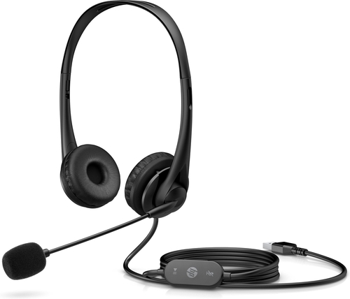 HP G2 STHS Negro - Auricular de Diadema Con Cable