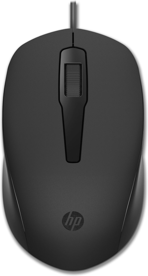 HP 150 WIRED Negro - Ratón 1600DPI