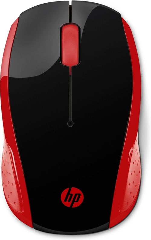 HP 200 Rojo - Ratón Inalámbrico
