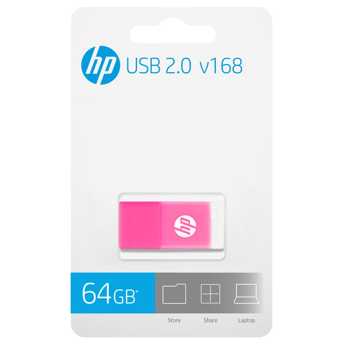 HP HPFD168BP-64 Rosa - Pendrive 64GB