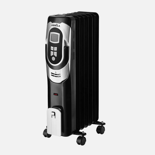Abrila CONFORT Negro / Plata - Radiador de Aceite 1500 W