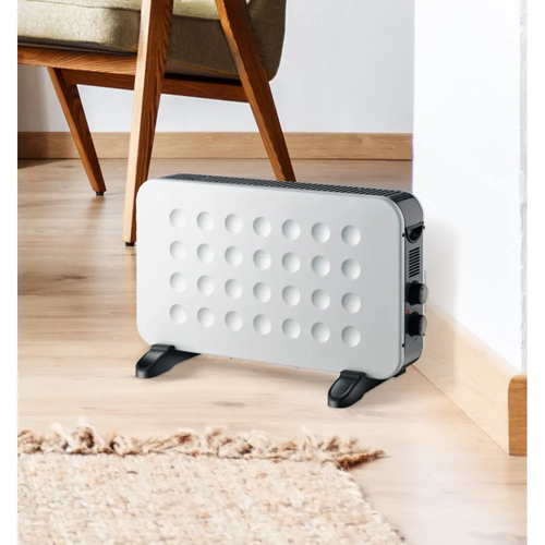 Abrila HOGAR Blanco / Negro - Convector 2000 W