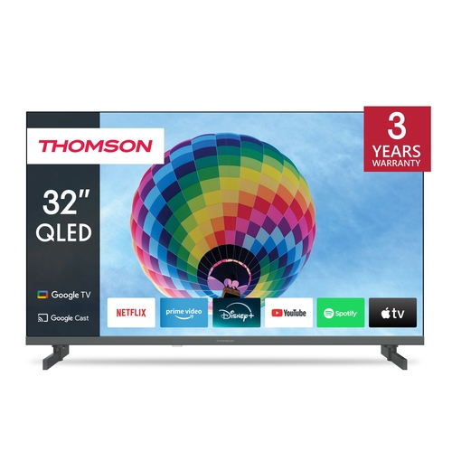 THOMSON 32QG4S14 Negro - TV 32" Qled Smart TV