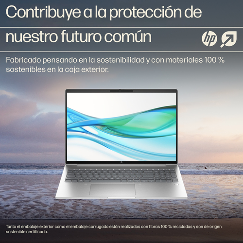 HP PROBOOK 460 G11 ULTRA 5 125U Plata - Ordenador Portátil 16" 16GB 512GB