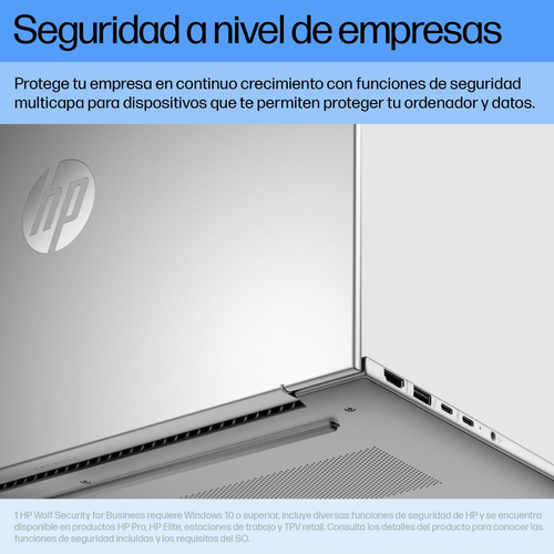 HP PROBOOK 460 G11 ULTRA 5 125U Plata - Ordenador Portátil 16" 16GB 512GB