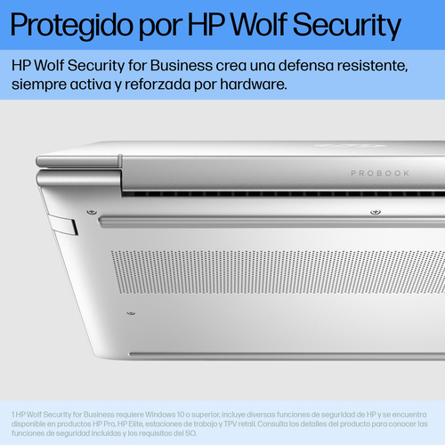 HP PROBOOK 460 G11 ULTRA 5 125U Plata - Ordenador Portátil 16" 16GB 512GB