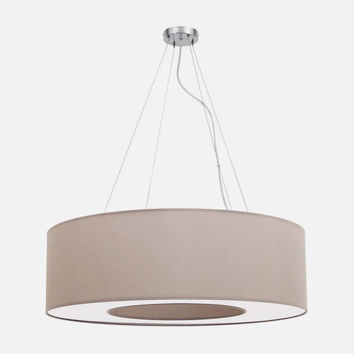 Abrila HAITI Cromo / Piedra - Colgante Moderno 4xE27 80 cm
