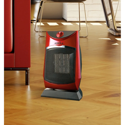 Abrila CALIDEZ Rojo - Calefactor Cerámico 1500 W