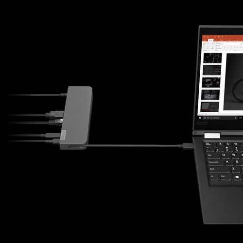 LENOVO Mini Gris - Dock USB-C