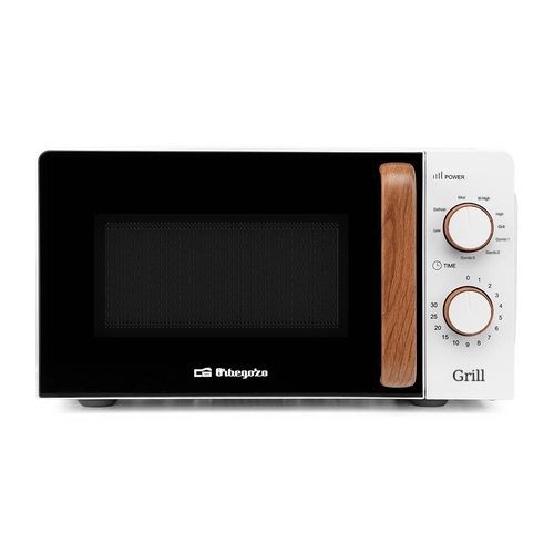 ORBEGOZO MIG 2142 Blanco-Madera - Microondas 700W  20L
