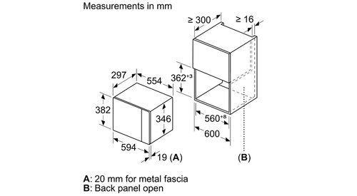 BALAY 3CG4175G3 Cristal Grafito - Microondas 900W 25L