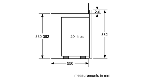 BALAY 3CG4175G3 Cristal Grafito - Microondas 900W 25L