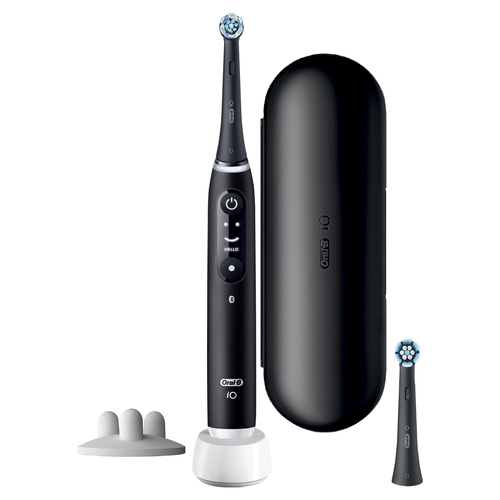 BRAUN ORAL B IO-6S Negro - Cepillo Eléctrico + Funda + Recambios