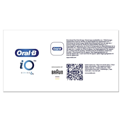 BRAUN ORAL B IO-6S Negro - Cepillo Eléctrico + Funda + Recambios