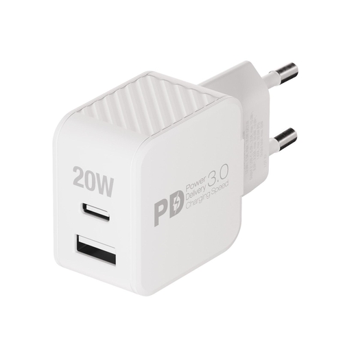 VIVANCO 64121 Blanco - Cargador 20W