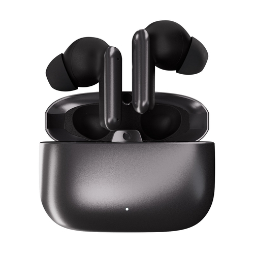 VIVANCO 63992 Metal Pro Antracita - Auricular Inalámbrico Estuche