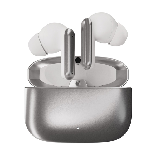 VIVANCO 63993 Metal Pro Plata - Auricular Inalámbrico Estuche
