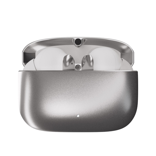 VIVANCO 63993 Metal Pro Plata - Auricular Inalámbrico Estuche