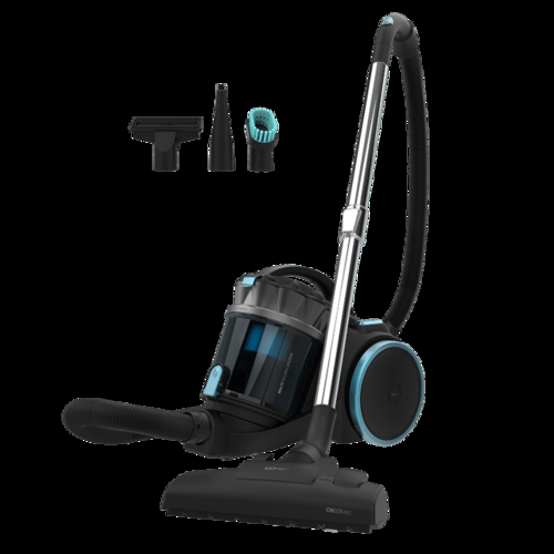 CECOTEC ROCKSTAR MULTICYCLONIC XXL Negro - Aspirador con Cable 800W