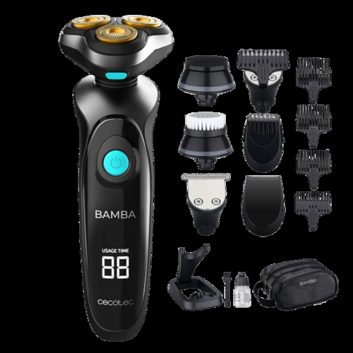 CECOTEC BAMBA PRECISIONCARE TWISTGROOM 10IN1 Negro - Afeitadora Sin Cable