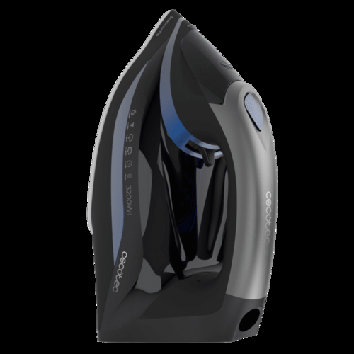 CECOTEC IRONHERO 3200 DOUBLE STEAM i-PUMP Negro-Azul - Plancha de Vapor 3200W