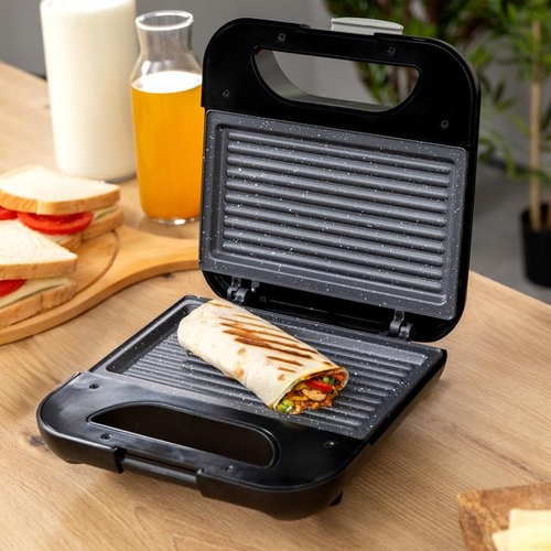 CECOTEC ROCK'IN TOAST GRILL + INOX - Sandwichera 800W