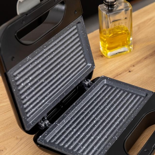 CECOTEC ROCK'IN TOAST GRILL + INOX - Sandwichera 800W