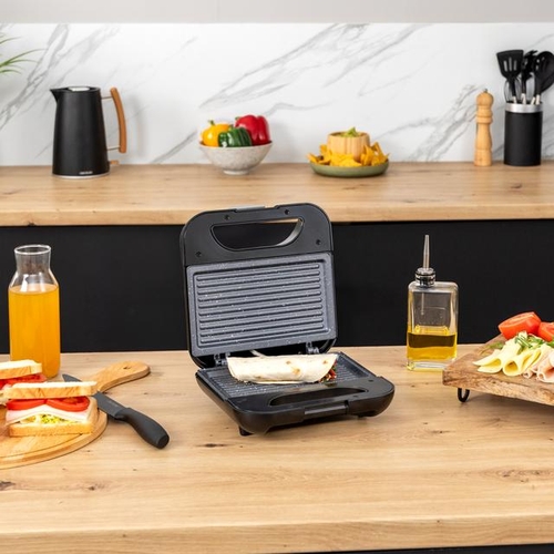 CECOTEC ROCK'IN TOAST GRILL + INOX - Sandwichera 800W