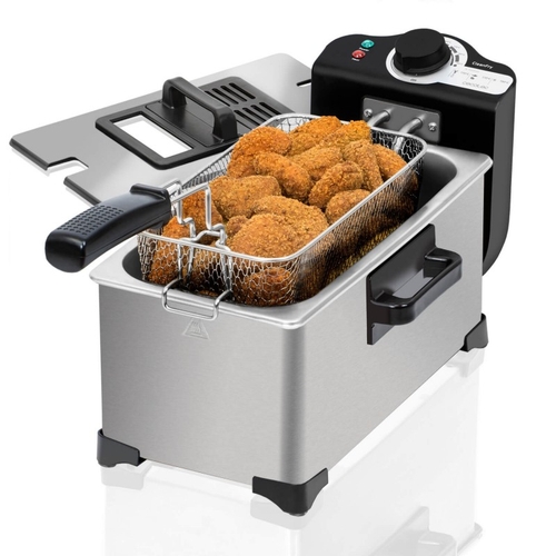 CECOTEC CLEANFRY FULL INOX - Freidora 2000W 3L