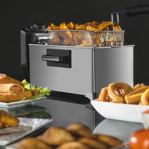 CECOTEC CLEANFRY FULL INOX - Freidora 2000W 3L