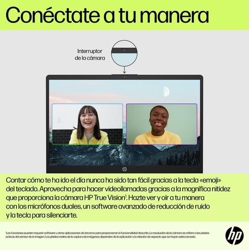 HP 15-FD0147NS i5-1235U Plata - Ordenador Portátil 15.6" 8GB 512GB