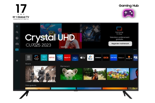 SAMSUNG TU50CU7025KXXC Negro - TV 50" 4K ULTRA HD SmartTV