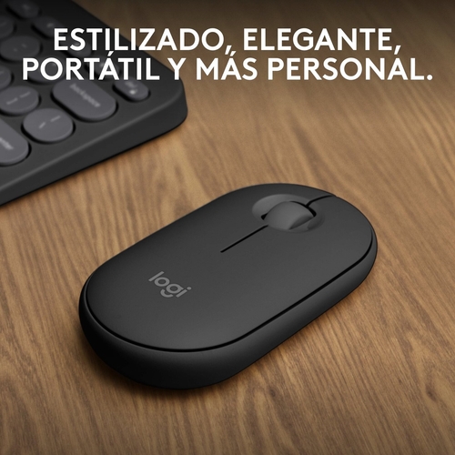 LOGITECH PEBBLE 2 M350S Grafito - Ratón Inalámbrico