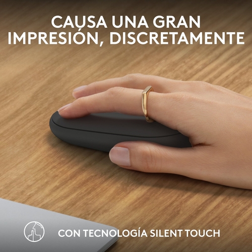 LOGITECH PEBBLE 2 M350S Grafito - Ratón Inalámbrico
