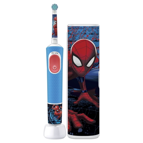 BRAUN ORAL B VITALITY PRO KIDS SPIDERMAN - Cepillo Eléctrico + Funda de Viaje