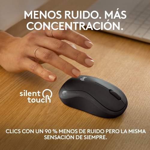 LOGITECH M240 SILENT Grafito - Ratón Inalámbrico