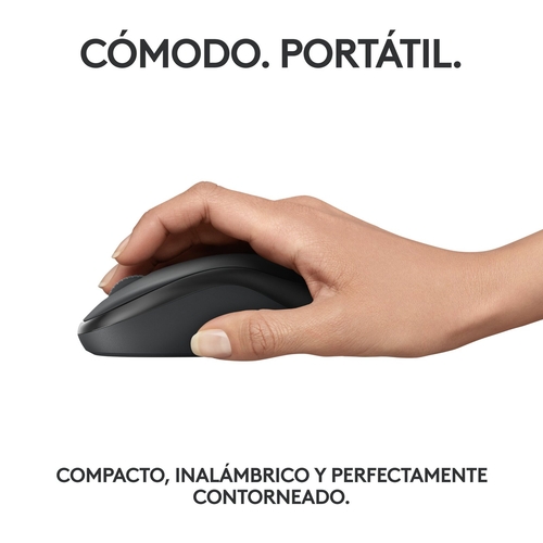 LOGITECH M240 SILENT Grafito - Ratón Inalámbrico